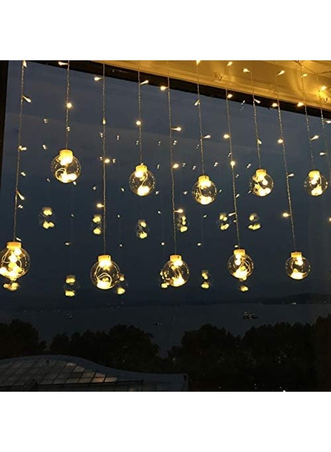 ستارة رمضان كورة بإضاءة ليد ، تصميم رمضاني أنيق للديكور الداخلي، إضاءة هادئة تضيف أجواء احتفالية للمنازل والغرف - Image 1